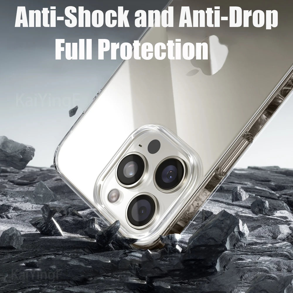 Funda Transparente Premium TPU para iPhone
