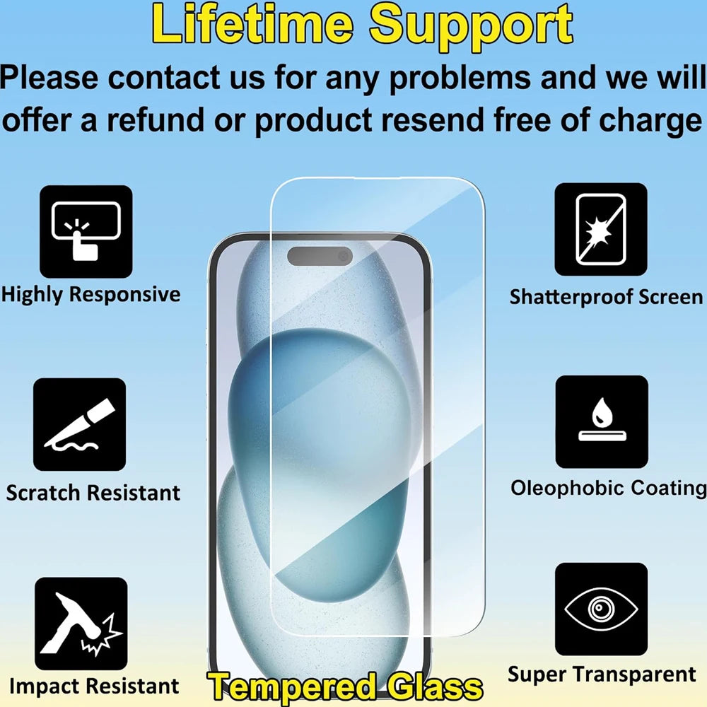 Cristal templado para iPhone