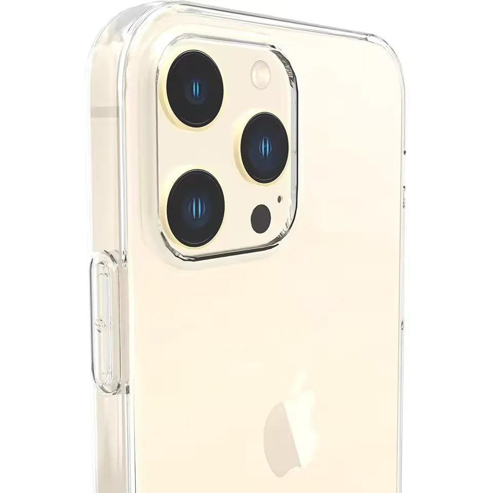 Funda transparente de silicona ultrafina para iPhone