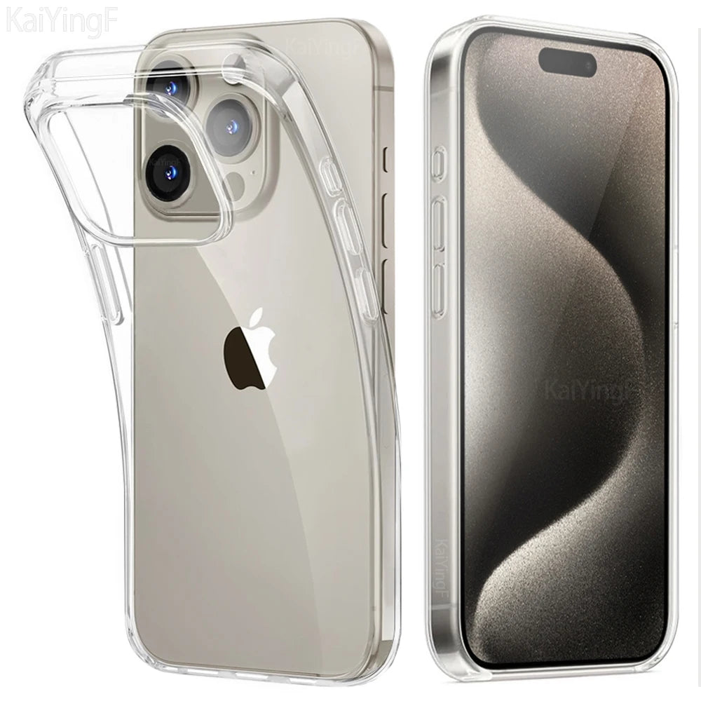 Funda Transparente Premium TPU para iPhone